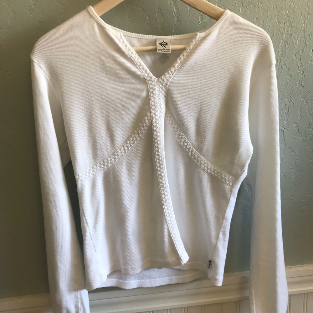 Prana women’s long sleeve shirt.